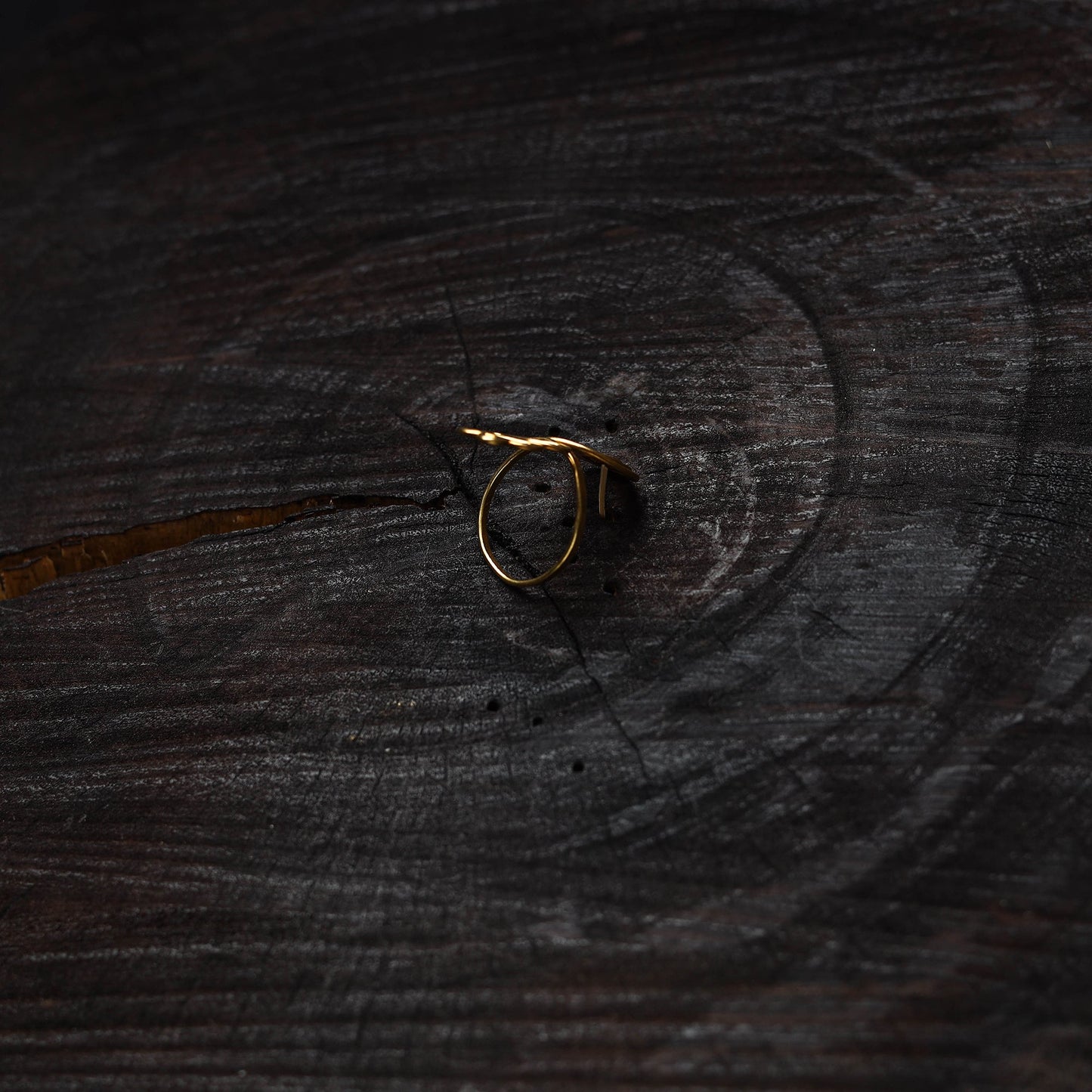 Buy Brass Metal Handcrafted Dokra Ring