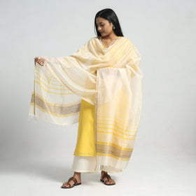  Traditional Maheshwari Handloom Silk Cotton Kurta with Dupatta Set 