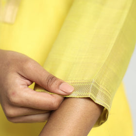  Traditional Maheshwari Handloom Silk Cotton Kurta with Dupatta Set 