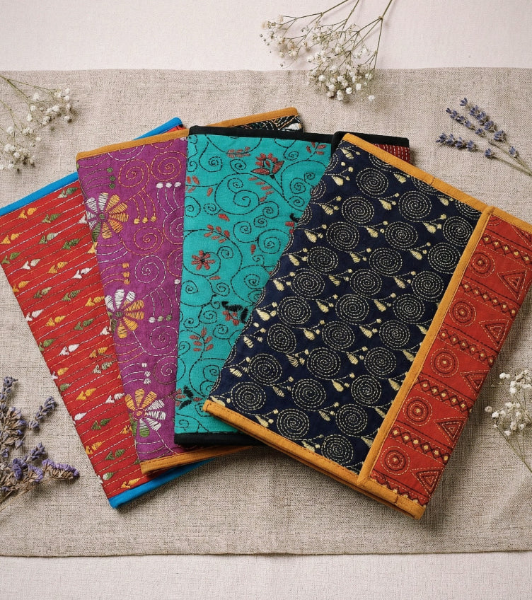 Kantha File Folders