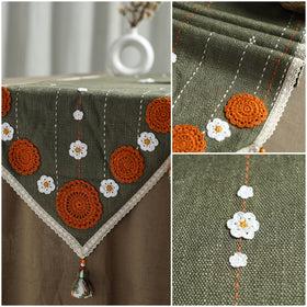 Tribal Hand Embroidered Table Runner by Kamli 19