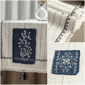 Tribal Hand Embroidered Table Runner by Kamli 07