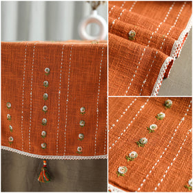 Tribal Hand Embroidered Table Runner by Kamli 05