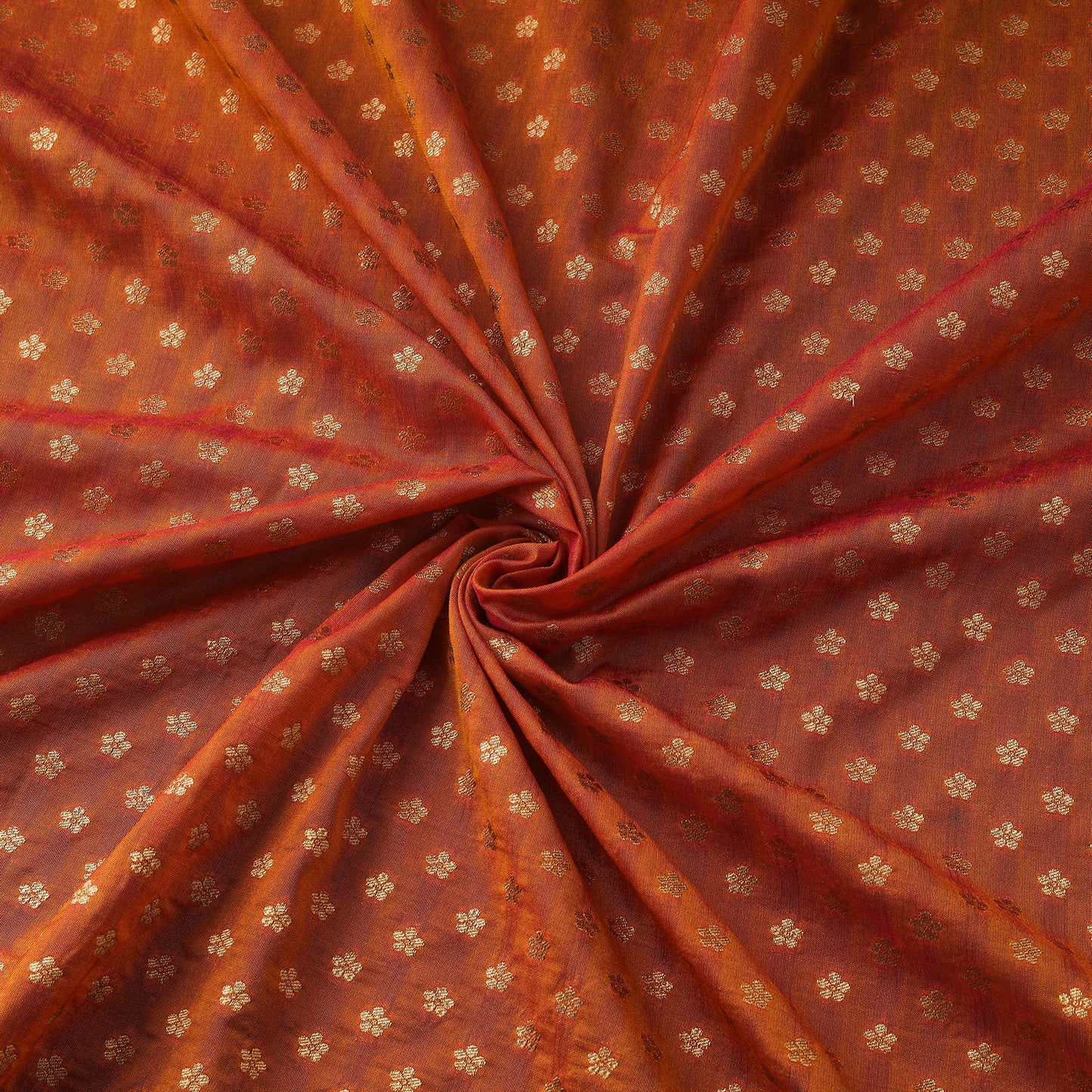 Brocade viscose banarasi fabric 12 - handcrafted