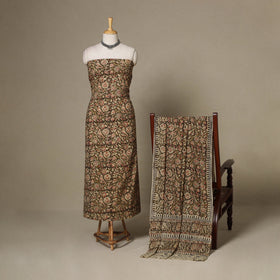 2pc cotton unstitched kalamkari dress material 01