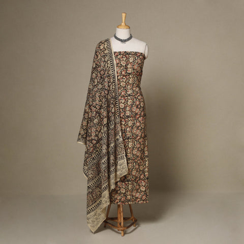 2pc cotton unstitched kalamkari dress material 05