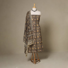 2pc cotton unstitched kalamkari dress material 13