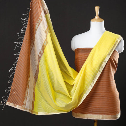 Buy Handmade Maheshwari Silk Dress Materials Online | iTokri Buy Handmade Maheshwari Silk Dress Materials Online | iTokri