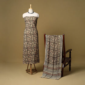 2pc natural dyed cotton unstitched kalamkari dress material