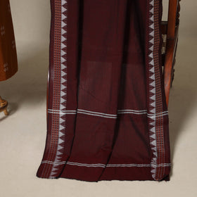 Brown - 2pc unstitched jacquard dress material