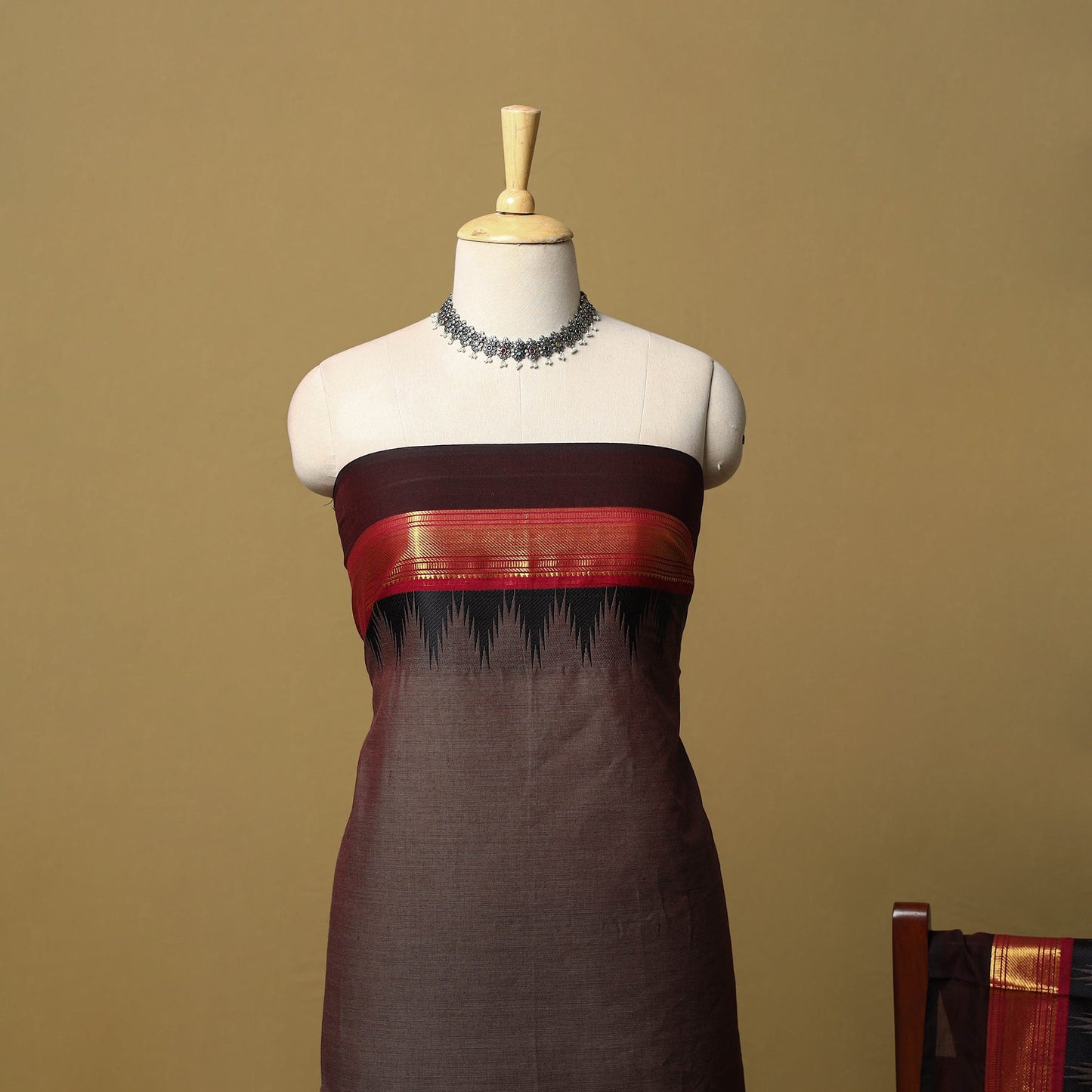 2pc unstitched kandangi chettinad cotton dress material 13