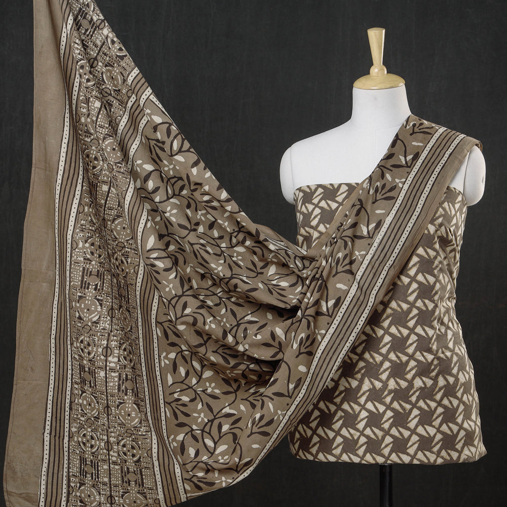 Pipad Print Dress Material – Premium 3pc Cotton Set