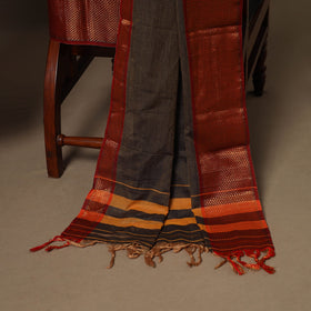 Brown - 3pc cotton unstitched dharwad dress material