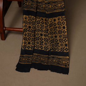 Brown - 3pc cotton unstitched kutch batik dress material 10