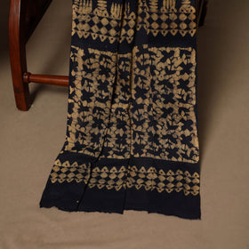 Brown - 3pc cotton unstitched kutch batik dress material 21