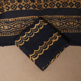 Brown - 3pc cotton unstitched kutch batik dress material 21