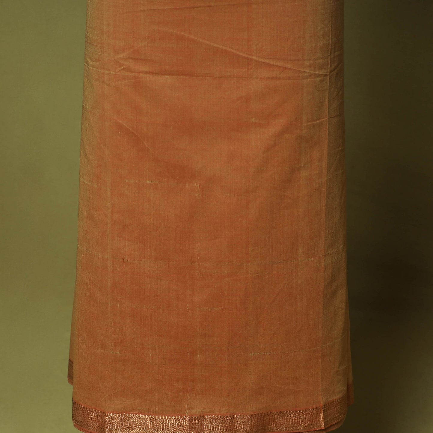 Brown - 3pc handloom cotton mangalagiri dress material 20