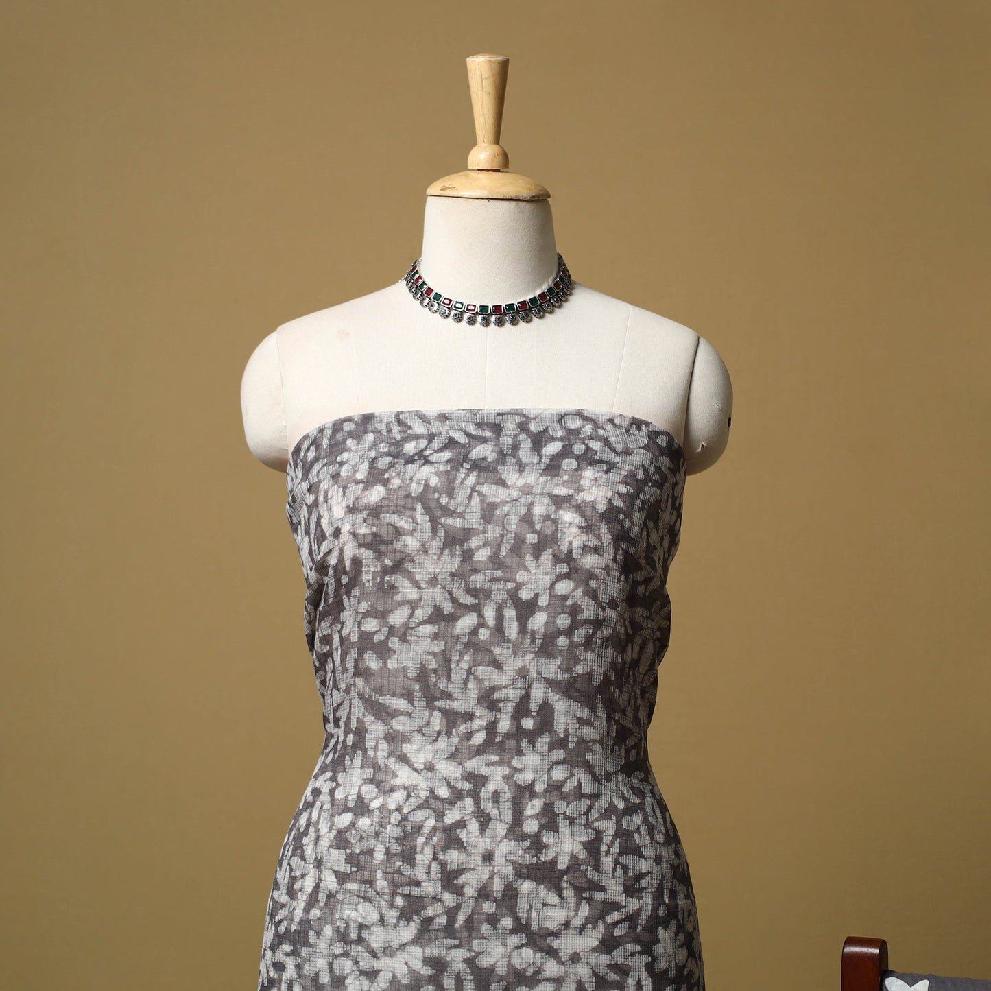 3pc kota doria cotton hand batik unstitched dress material