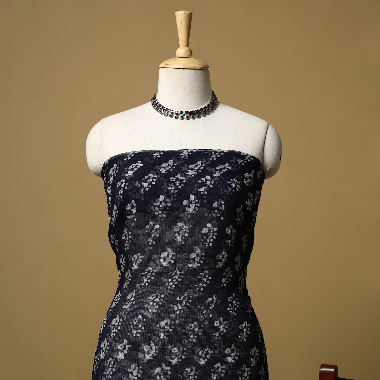 3pc kota doria cotton hand batik unstitched dress material