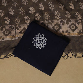 3pc kota doria cotton hand batik unstitched dress material