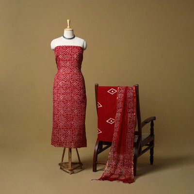 3pc kota doria cotton hand batik unstitched dress material