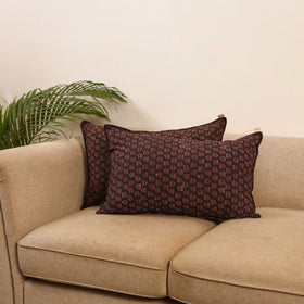 Cotton pillow covers (set of 2) 25 - handcrafted