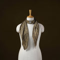 Modal silk pendant necklace scarf 38 - handcrafted