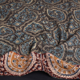 Buy Ajrakh Block Printed Cotton Blouse Piece Online at iTokri.com