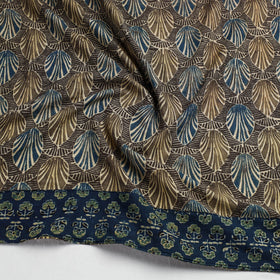 Buy Ajrakh Block Printed Cotton Blouse Piece Online at iTokri.com