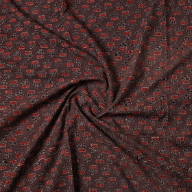 Ajrakh Block Printed Cotton Precut Fabric 02 
