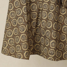  Ajrakh Block Printed Cotton Wrap Around Skirt 06 