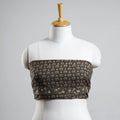 Buy Ajrakh Block Printed Thread & Bead Work Cotton Blouse Piece Online at iTokri.com