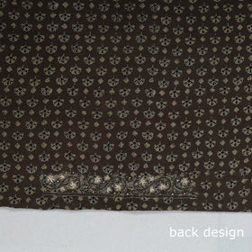 Buy Ajrakh Block Printed Thread & Bead Work Cotton Blouse Piece Online at iTokri.com