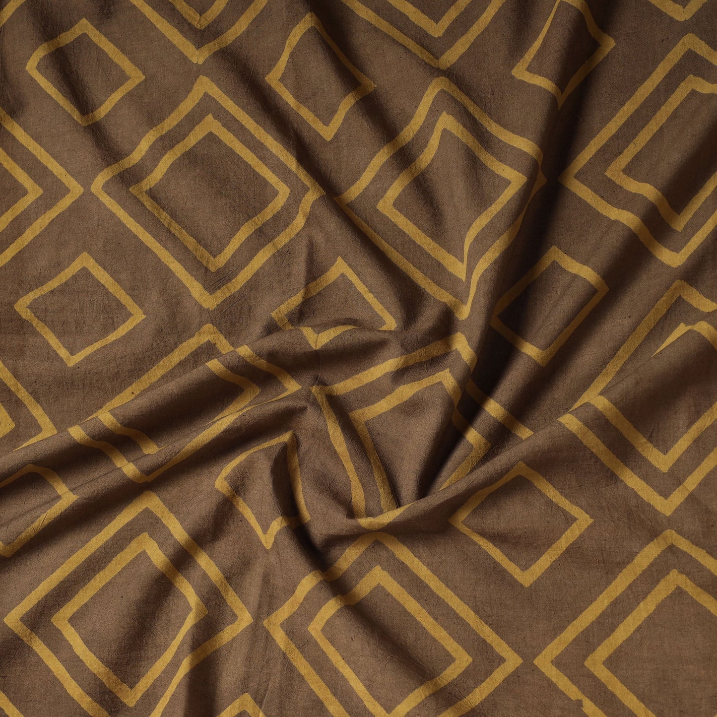  Ajrakh Hand Block Printed Cotton Precut Fabric 