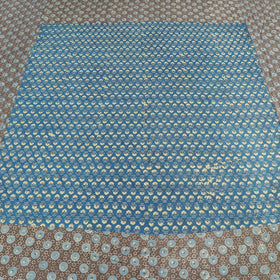 Buy Ajrakh Patch Tukdi Kaam Cotton Double Bed Cover with Pillow Covers Online l iTokri.com