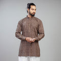 Block Printed Men Kurta
