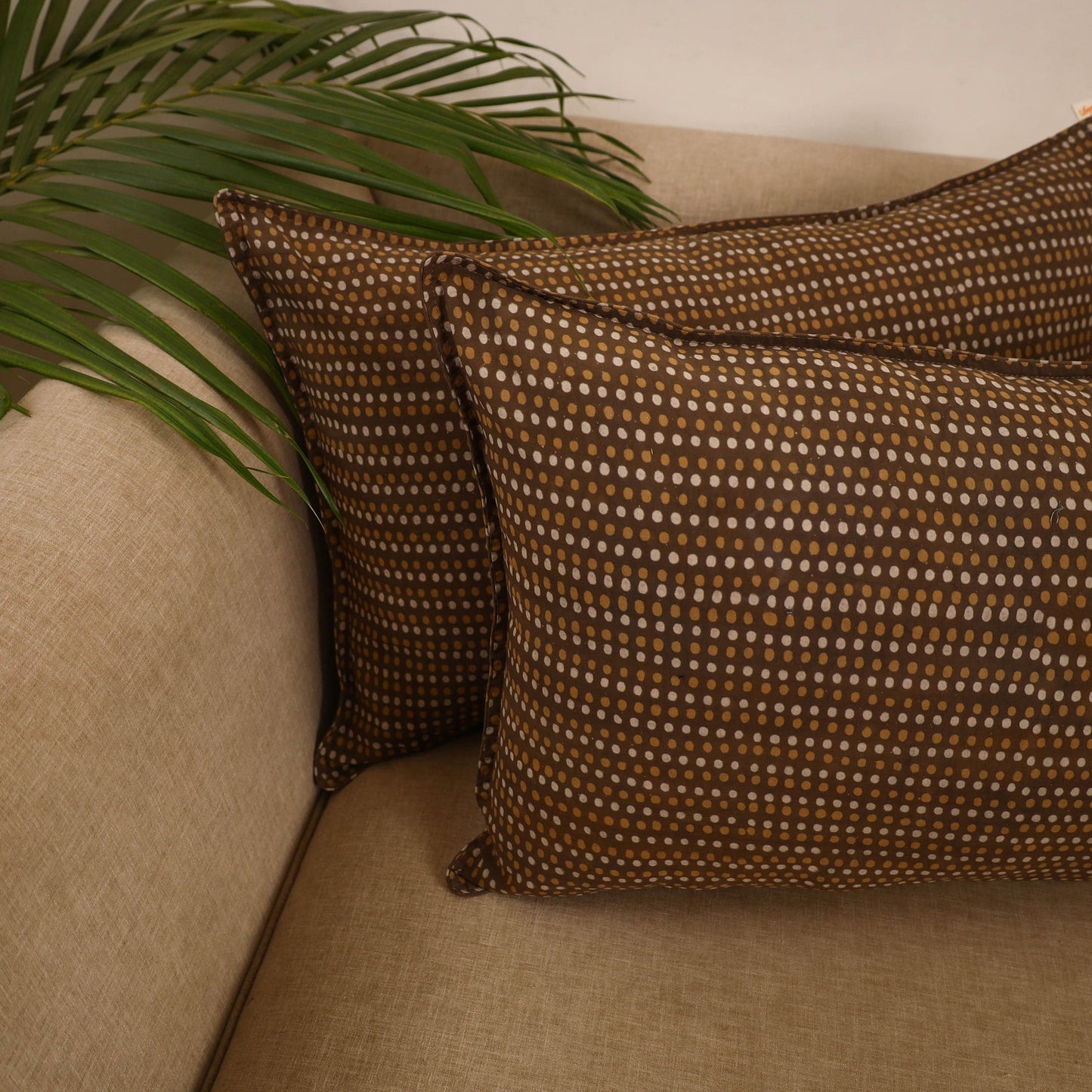 Akola cotton pillow covers (set of 2) 12 - handcrafted