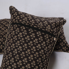 Akola hand block print pillow cover (set of 2) 18