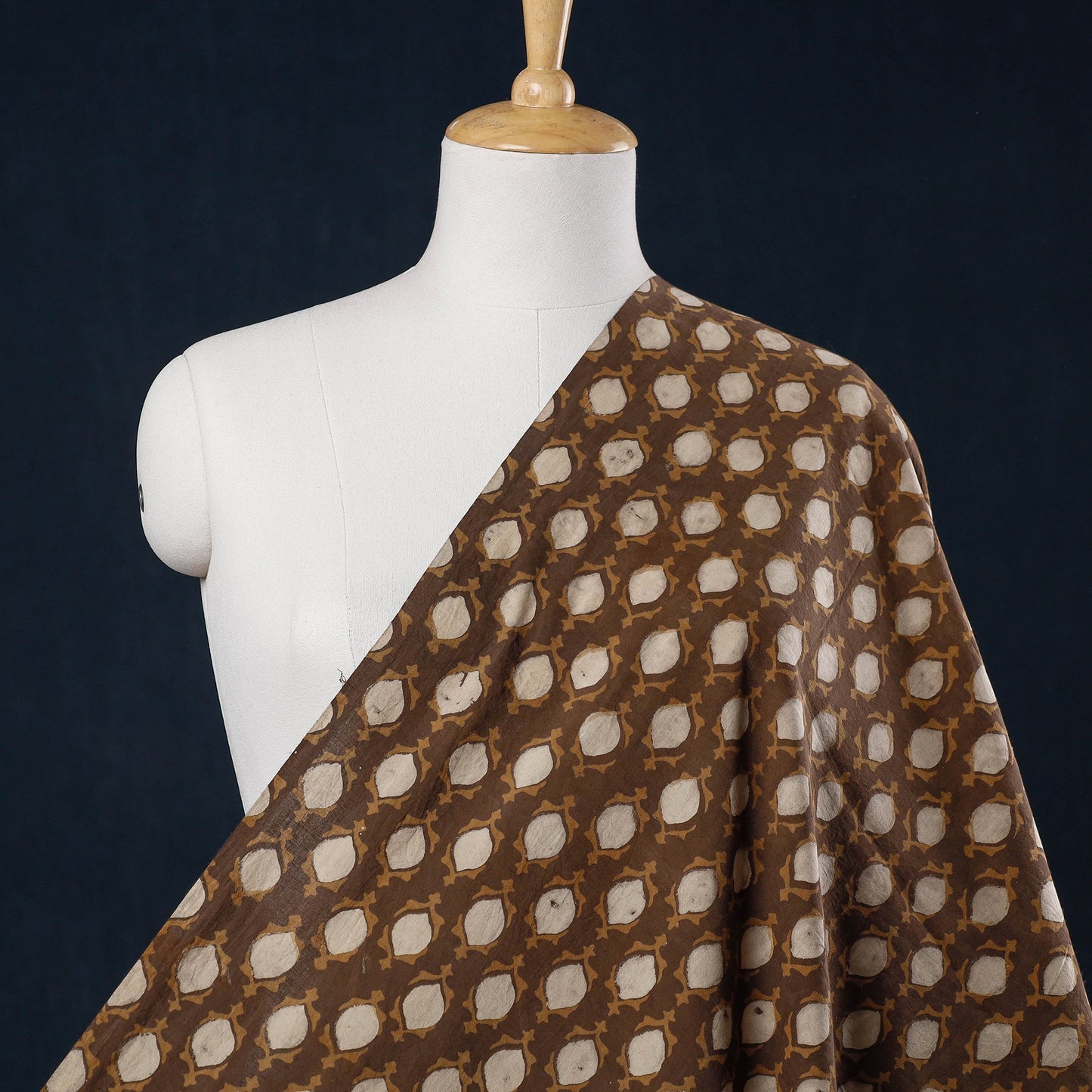 Buy Akola Hand Block Printed Cotton Fabric Online l iTokri.com