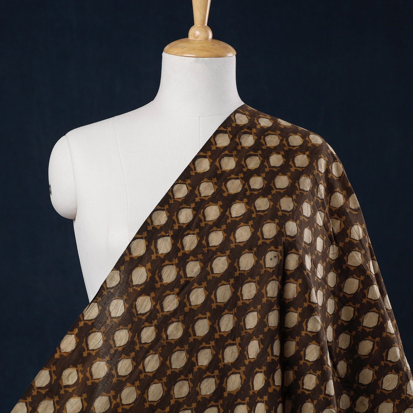  Akola Hand Block Printed Cotton Fabric 