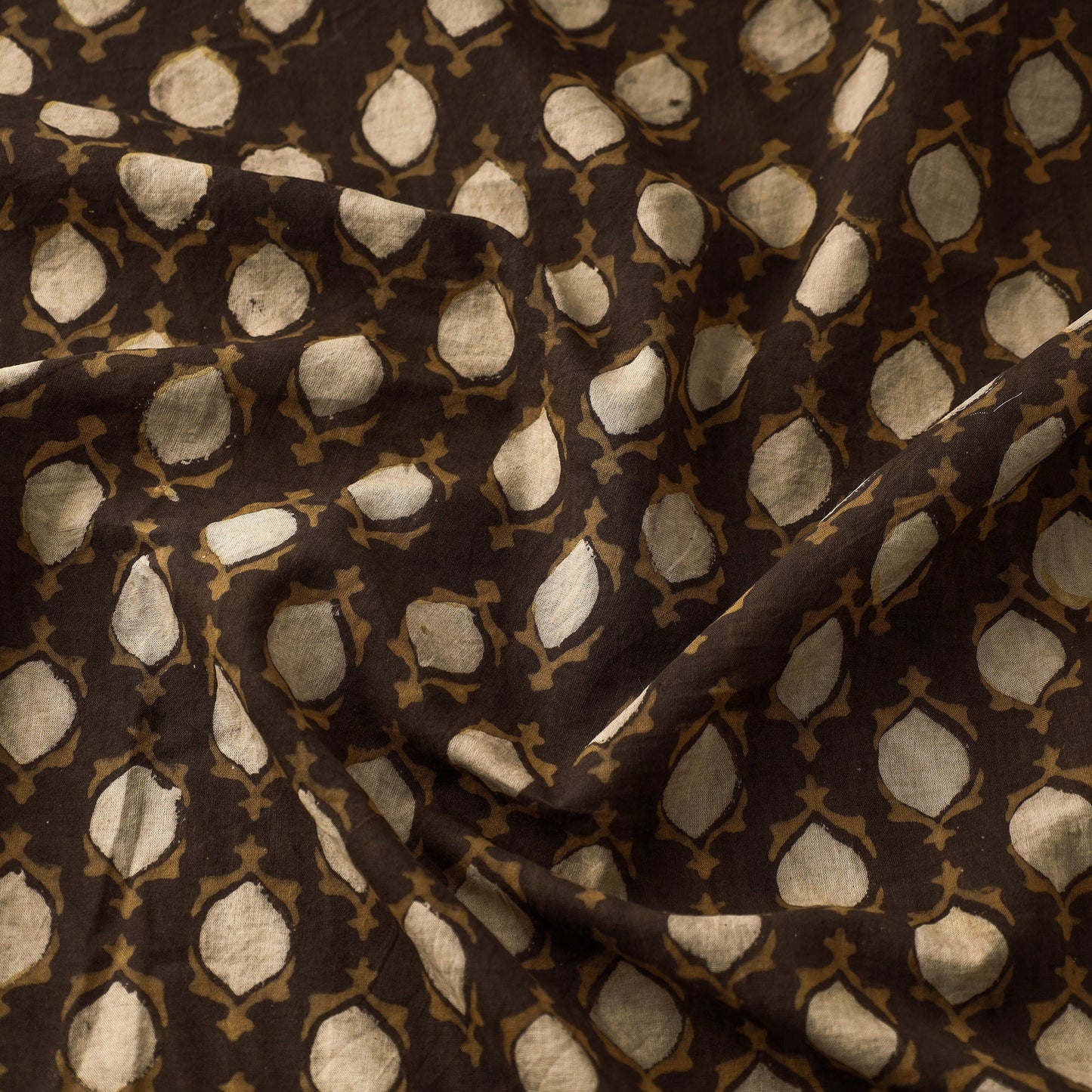  Akola Hand Block Printed Cotton Fabric 