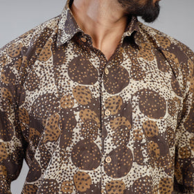 Buy Akola Block Printing Cotton Men Full Sleeve Shirt Online at iTokri.com