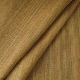 Brown Authentic Handwoven Tussar Silk Bhagalpuri Fabric