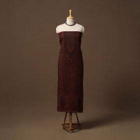 Bagh natural dyed cotton unstitched kurta material (2.95m)