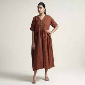  Bagh Block Printed Cotton Dress 
