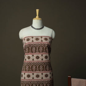 Bagh hand block print natural dyed cotton 3pc unstitched