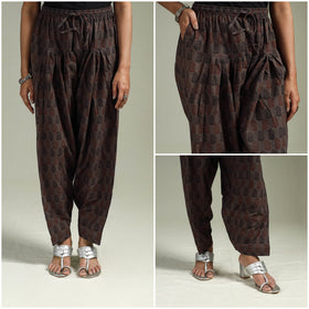Bagh hand block print natural dyed cotton salwar 02