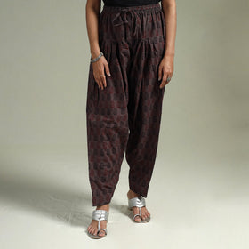 Bagh hand block print natural dyed cotton salwar 02