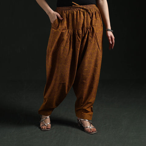 Bagh hand block print natural dyed cotton salwar 10