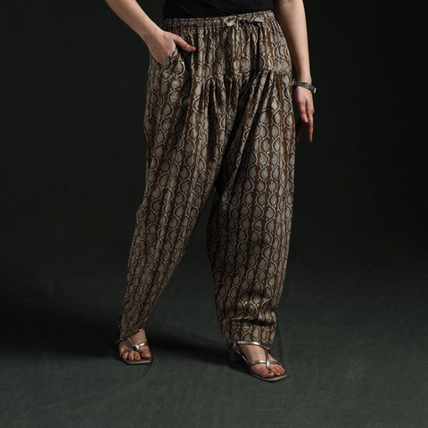 Bagh hand block print natural dyed cotton salwar 11